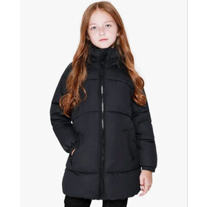 NEW Girls Winter Coats Heavyweight Medium Length Jacket Down-like Cotton 18/20
